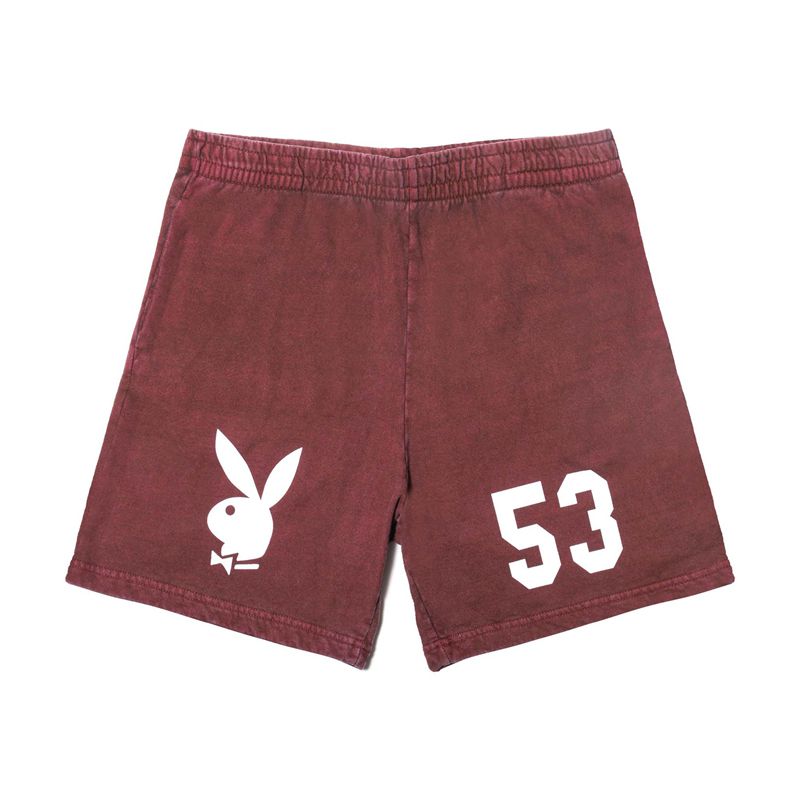 Playboy 1953 Sweats Men's Shorts Black | 903164CTR