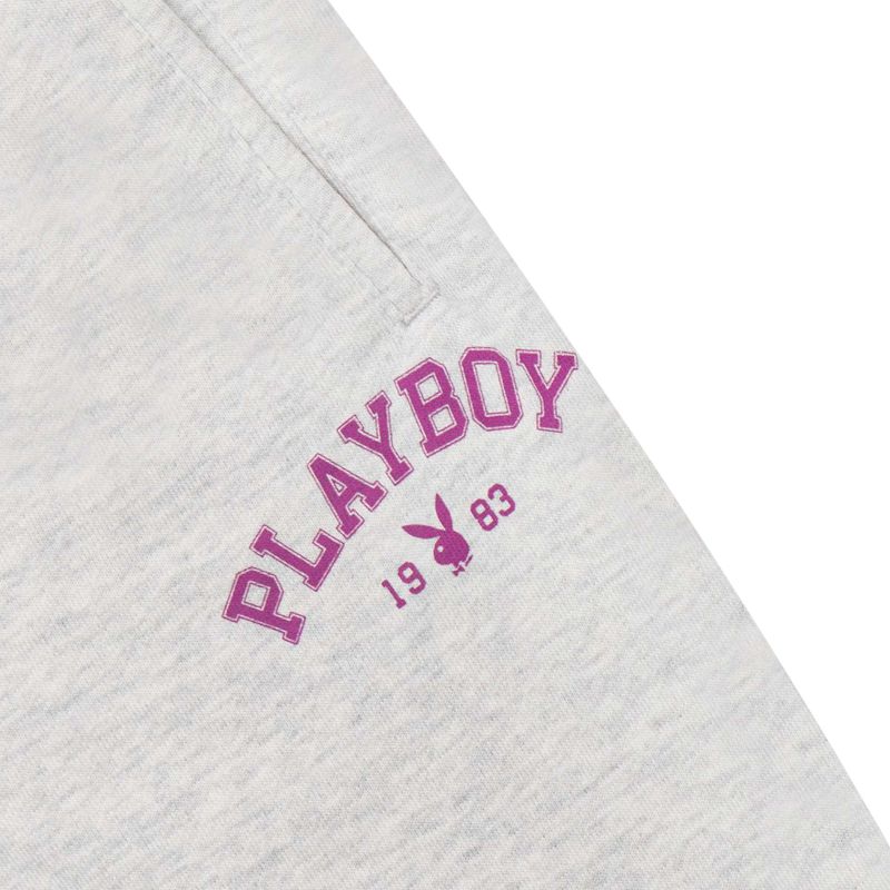 Playboy 1983 Sweats Women's Pants Grey | 651872SHA