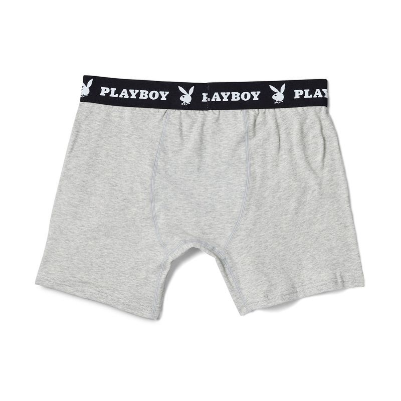 Playboy 1-Pack Boxer Brief Men's Underwear Black | 569321SMR