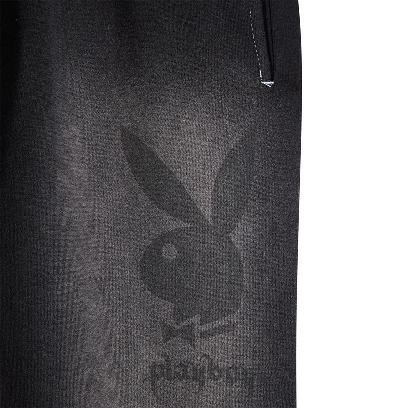 Playboy Airbrush Sweats Women's Pants Dark Grey | 048593RHD