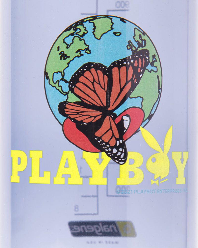 Playboy Au Naturel Nalgene Bottle Women's Swimwear Purple | 875069VRD