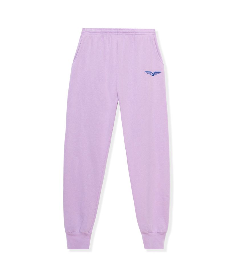 Playboy Aviation Wings Jogger Pant Men's Sweatpants Purple | 051924NOZ