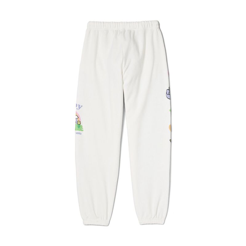 Playboy Beaded Rainbow Sweats Women's Pants White | 801569KYT