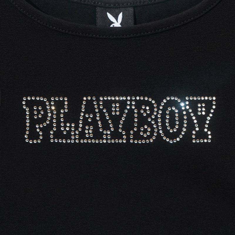 Playboy Bedazzled Masthead Women's Tank Purple | 947165ZYE