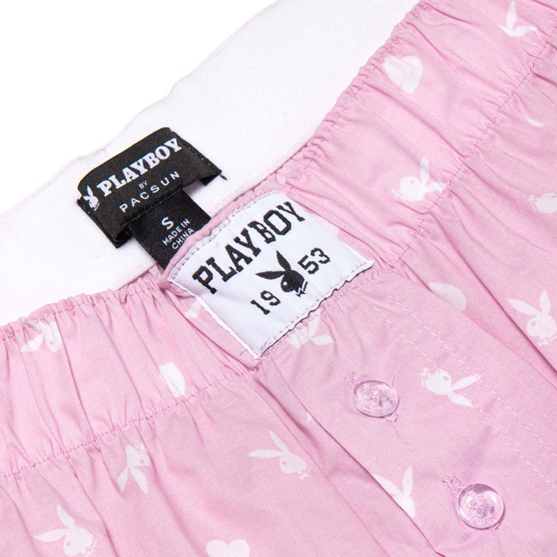 Playboy Bunny Boxers Women's Shorts Black | 816234BXQ