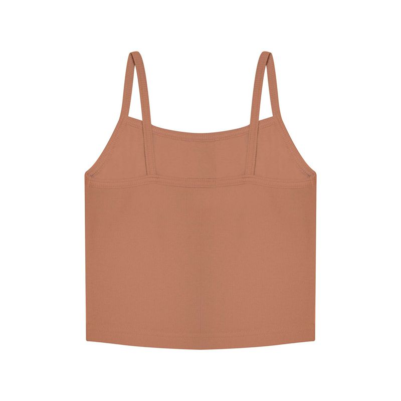 Playboy Bunny Heart Binded Women's Tank Brown | 273950GPA