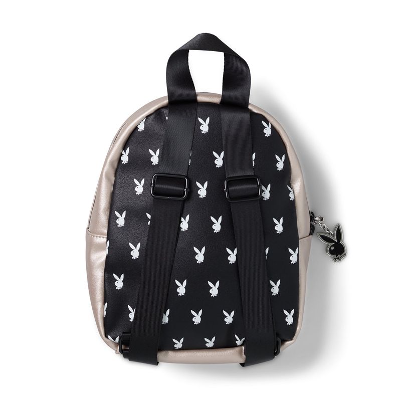 Playboy Bunny Mini Backpack Women's Handbag Black | 296503CNT