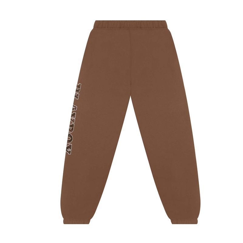 Playboy Camo Masthead Sweat Women's Pants Brown | 582730QKT