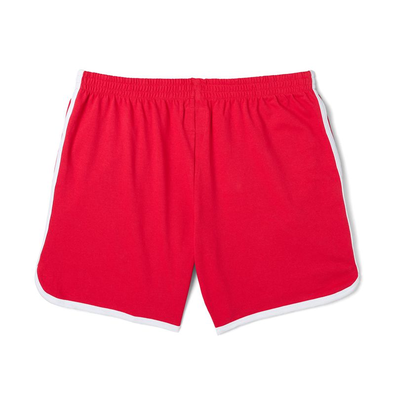 Playboy Campout Men's Shorts Red | 419280NVE