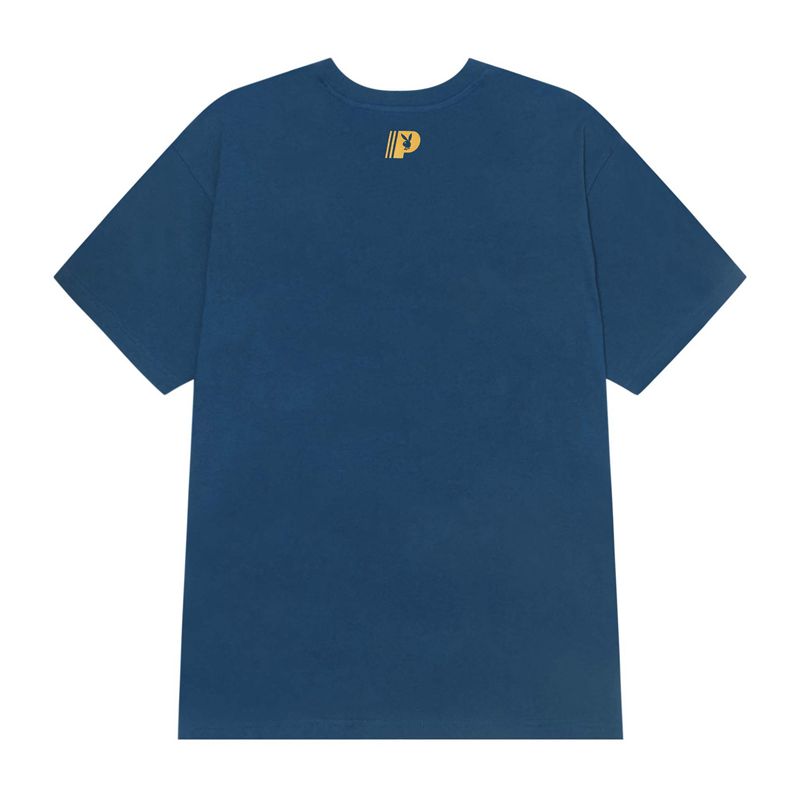 Playboy Campus Men's Shirts Navy | 296043VDW