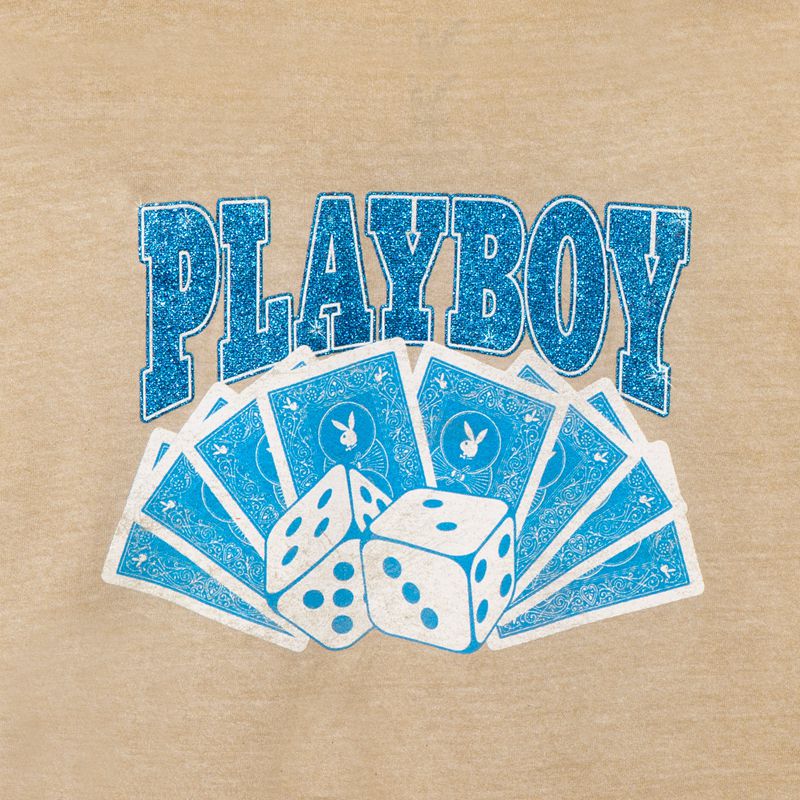 Playboy Casino Long Sleeve Men's Shirts Brown | 841769QED