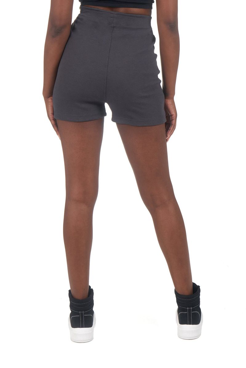 Playboy Classic Biking Women's Shorts Black | 365720CWQ