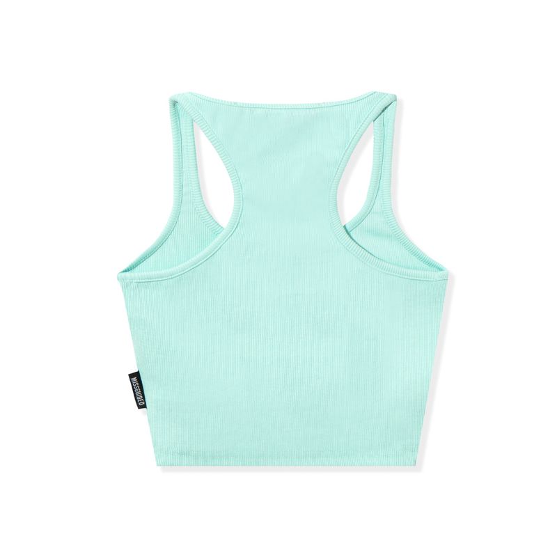 Playboy Classic Racer Women's Tank Blue | 345028HKE