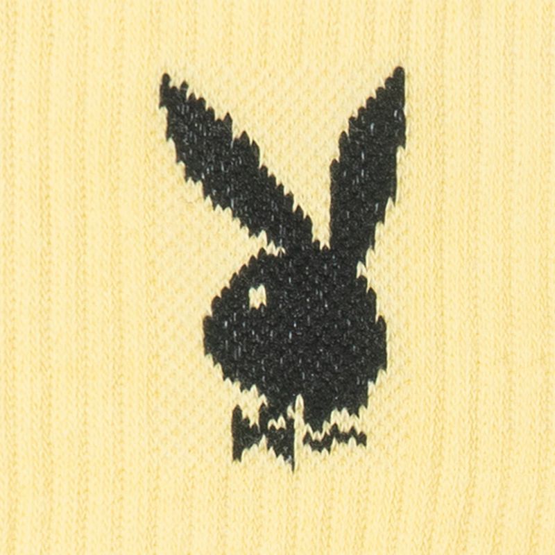 Playboy Crew Men's Socks White | 815069ZCI