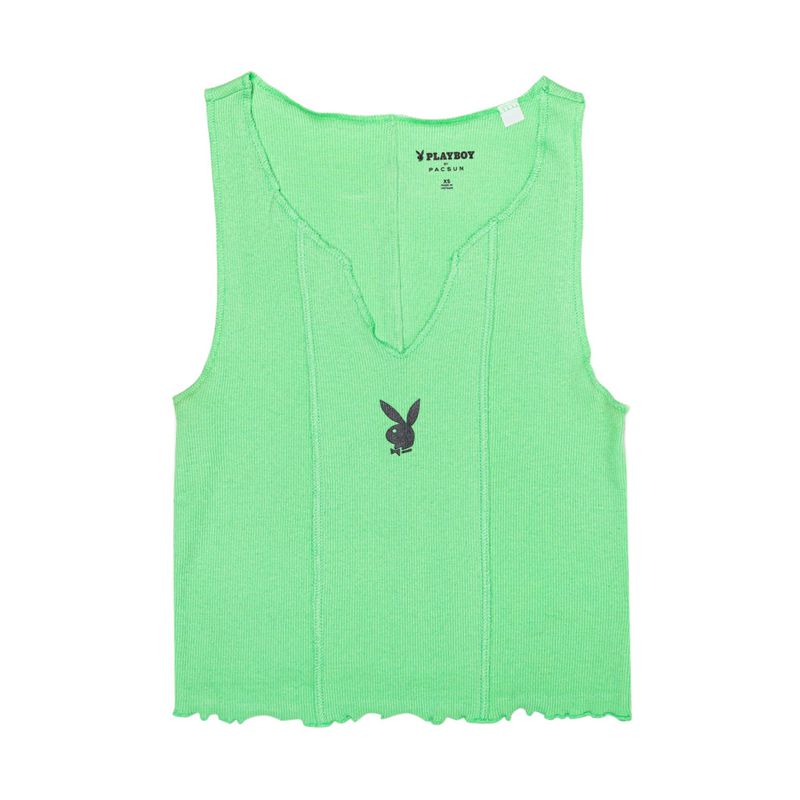 Playboy Diy Women\'s Tank Green / Green | 279504YQT