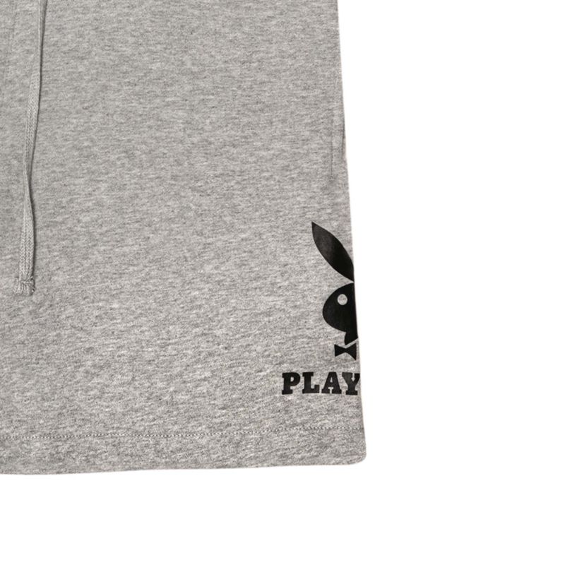 Playboy Double Bunny Sweat Men's Shorts Grey | 580279IWJ