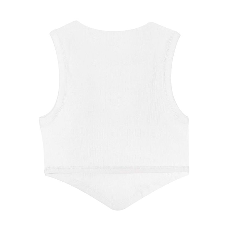 Playboy Handkerchief Women's Tank White | 065894EJF