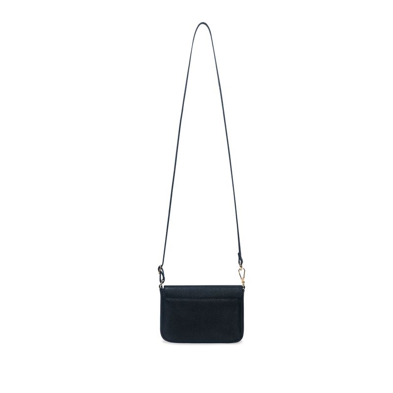 Playboy Leather Crossbody Women's Handbag Black | 786294ZYO