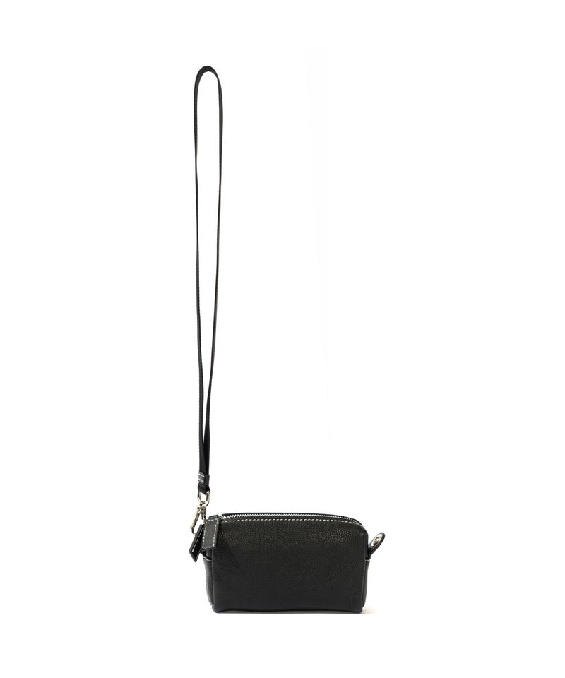 Playboy Leather Pouchette Women's Handbag Black | 347205HER