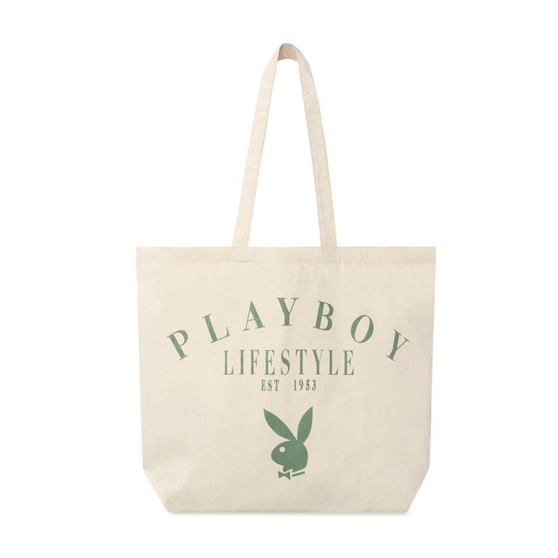 Playboy Lifestyle Tote Women\'s Swimwear Grey | 025719NEV