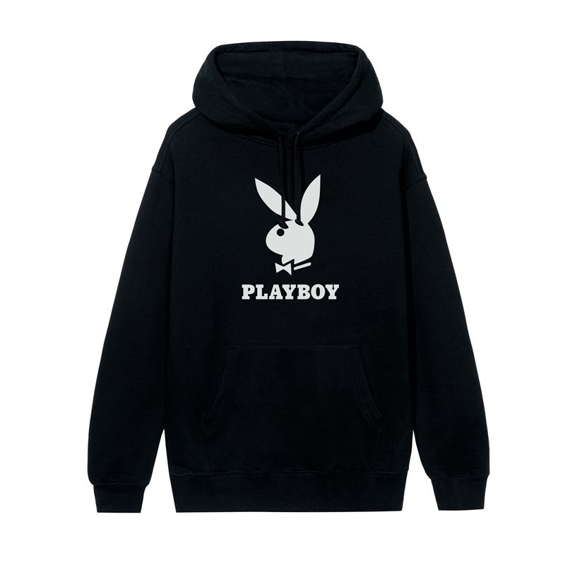 Playboy Logo Men's Hoodie Brown | 453298FAS