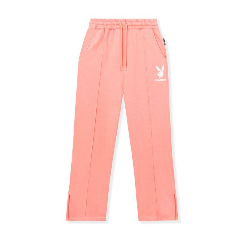 Playboy Logo Sweats Women's Pants Light Blue | 871563PZI