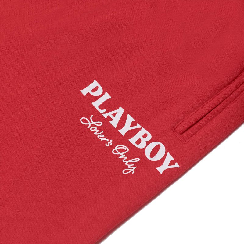 Playboy Lovers Only Classic Sweat Women's Loungewear Red | 270635LMU