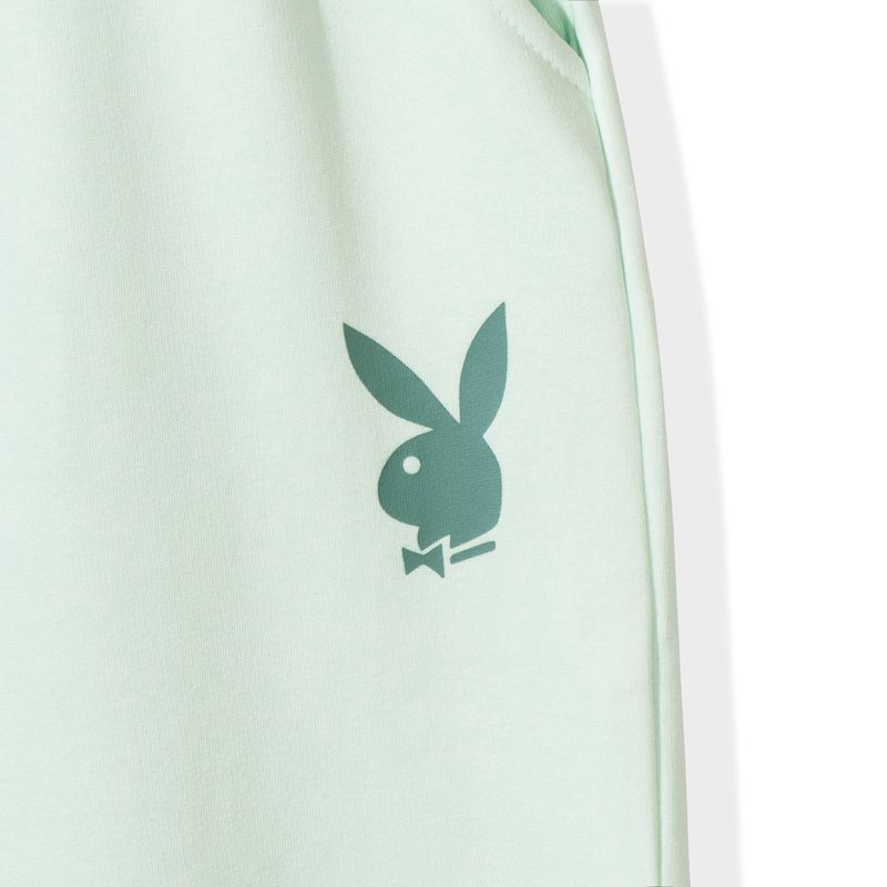 Playboy Missguided Small Bunny Oversized Joggers Women's Pants Green | 516429SNK