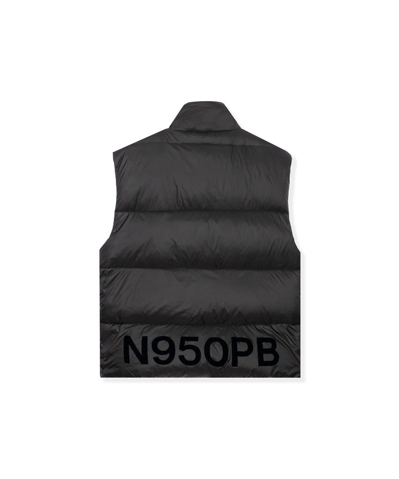 Playboy N950pb Puffer Vest Men's Jackets Black | 915047SAB