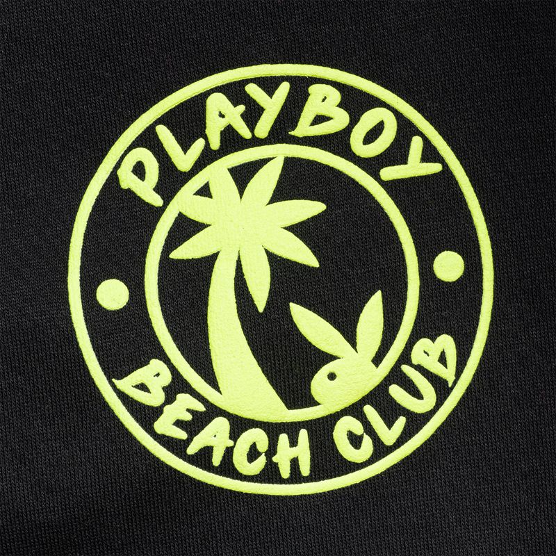 Playboy Neon Beach Club Jogger Men's Sweatpants Black | 540621TNU