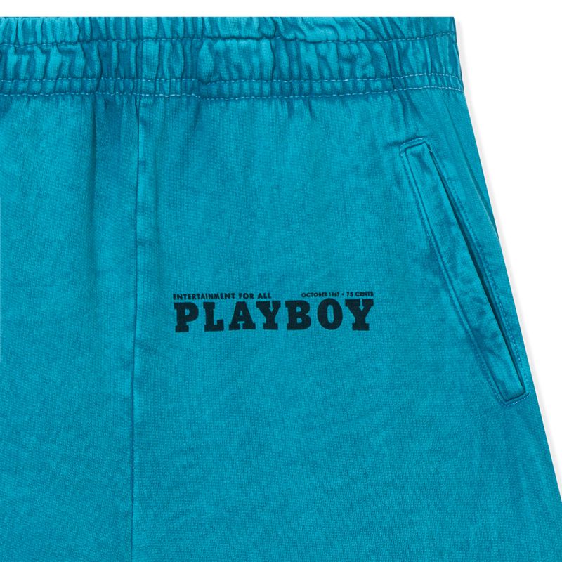 Playboy October 1967 Sweatpant Men's Sweatpants Green | 508743XQK