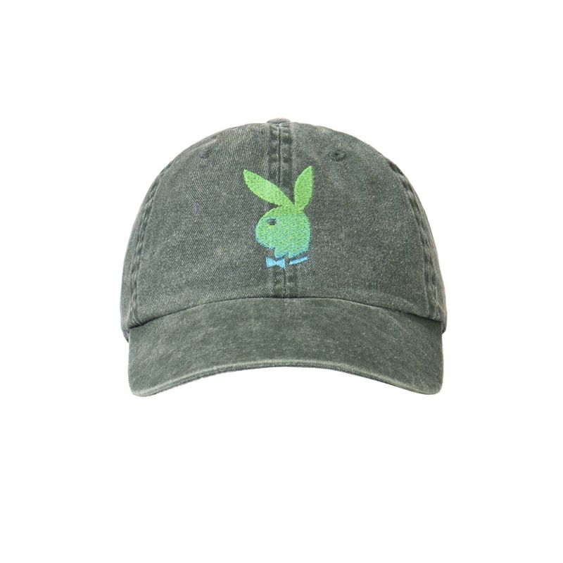 Playboy Ombre Rabbit Head Dad Men's Hats Grey | 219508ORC