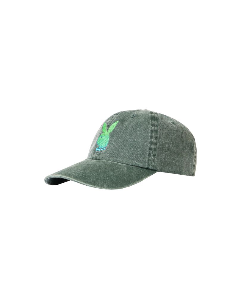 Playboy Ombre Rabbit Head Dad Men's Hats Grey | 219508ORC