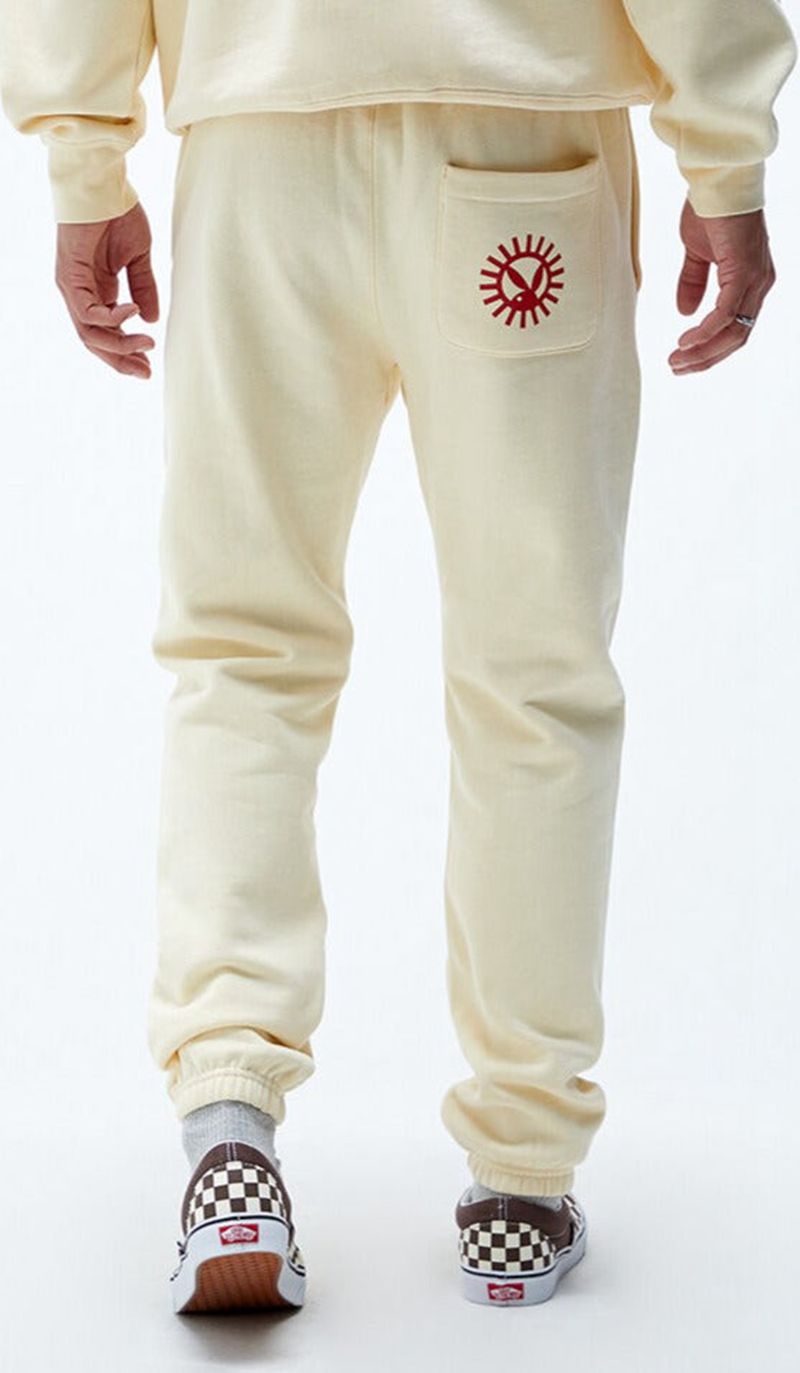 Playboy Play Men's Sweatpants White | 103427ERW