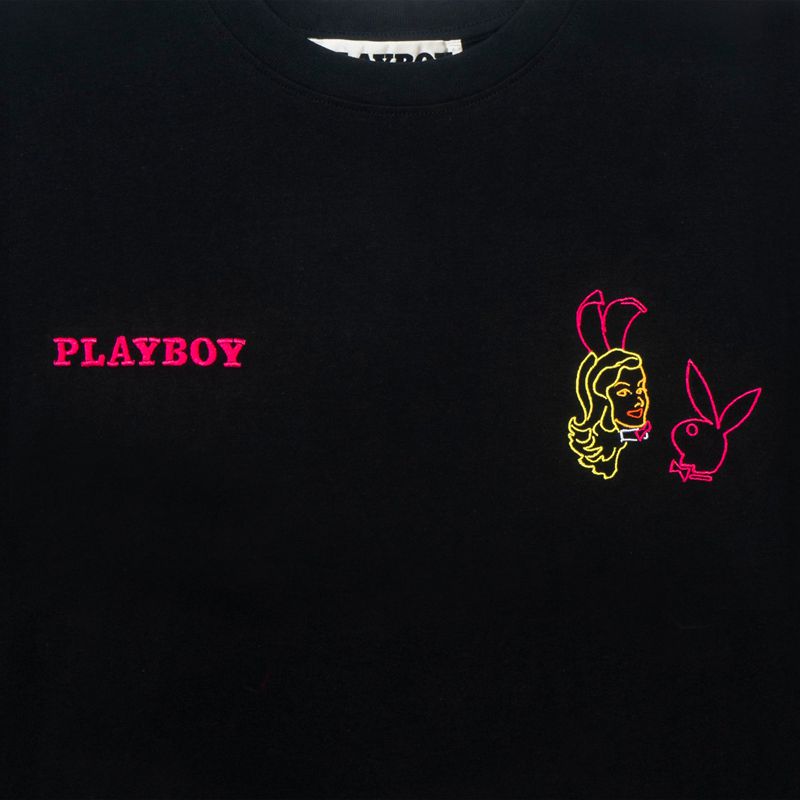 Playboy Playmates Men's Shirts Black | 594031MJR