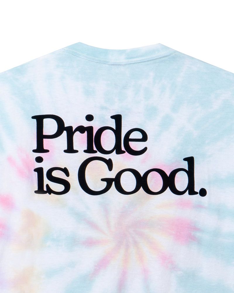 Playboy Pride Is Good Multi-Tie Dye Women's T Shirts Multicolor | 872619BPA