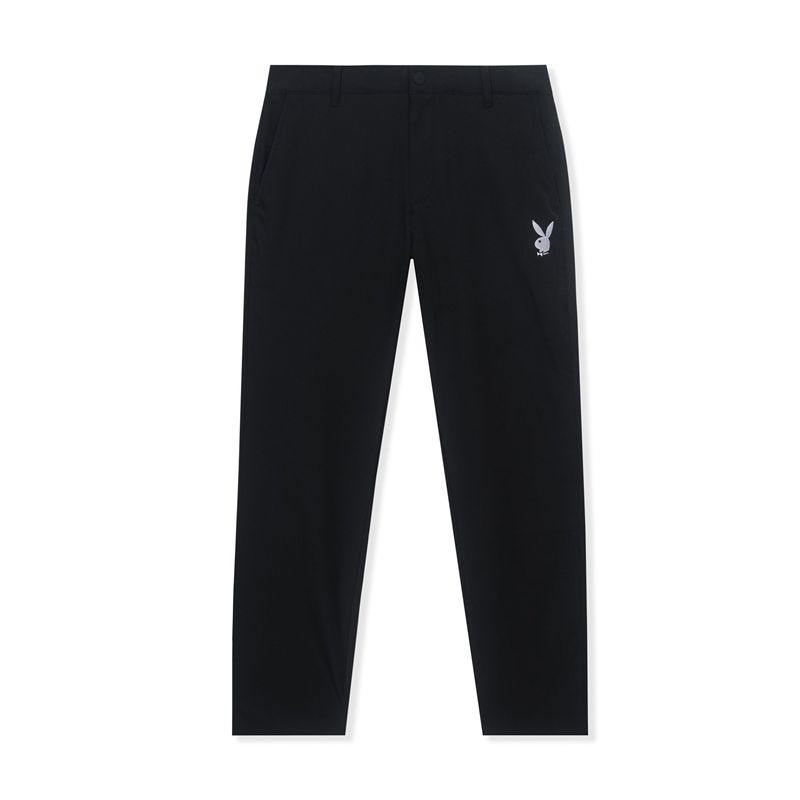 Playboy Puma Golf Jackpots Men's Pants Black | 208653BYZ