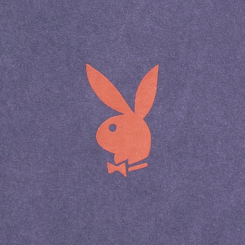 Playboy Purple Graphic Men's Shirts Purple | 758436VPK