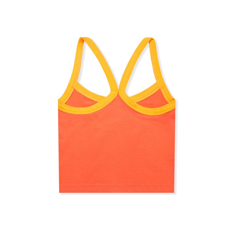 Playboy Racerback Women's Tank Orange | 803572NRX