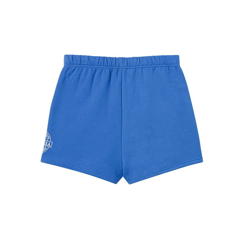 Playboy Slim Sweats Women's Shorts Blue | 328514XYH