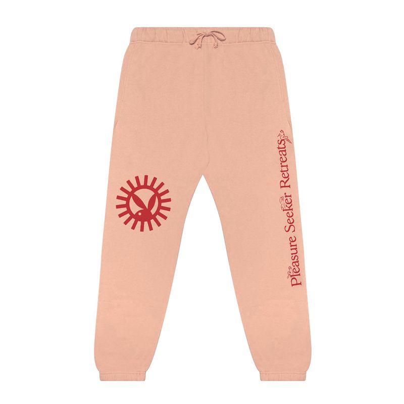 Playboy Sun Up Men's Sweatpants Orange | 054368FYI