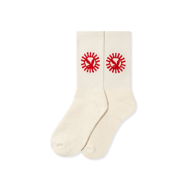 Playboy Sun Up Socks Women's Loungewear White | 178056VEJ