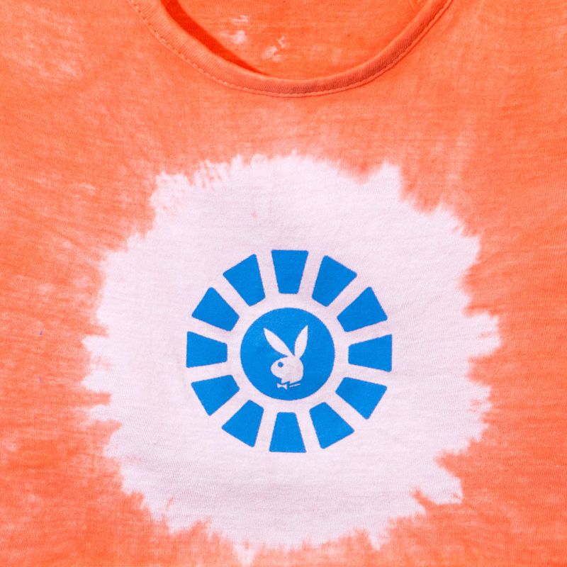 Playboy Sunburst Graphic Women's Tank Orange | 378256QXW