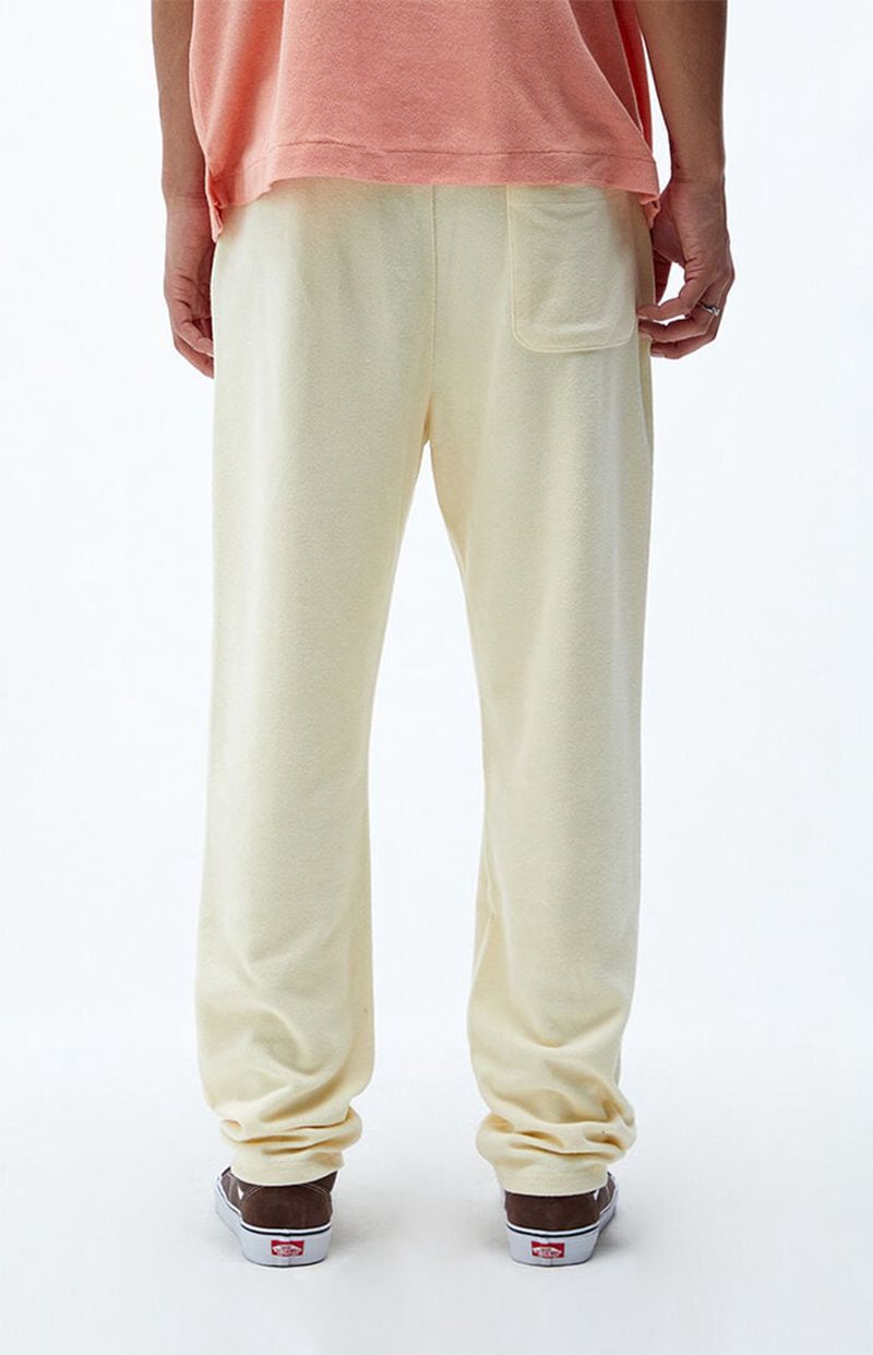 Playboy Terry Sweatpant Men's Sweatpants White | 039485MAI