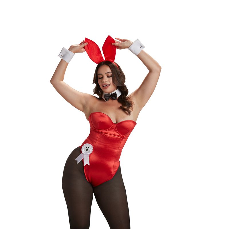 Playboy The Official Women\'s Bunny Suit Red | 017496ILE