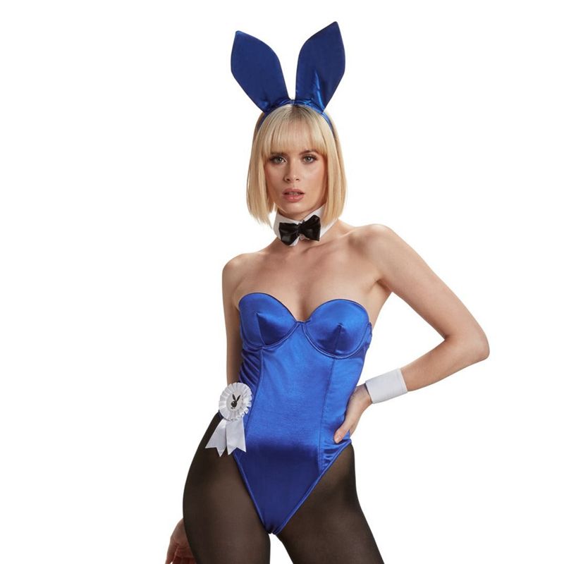 Playboy The Official Women's Bunny Suit Blue | 502836ITP