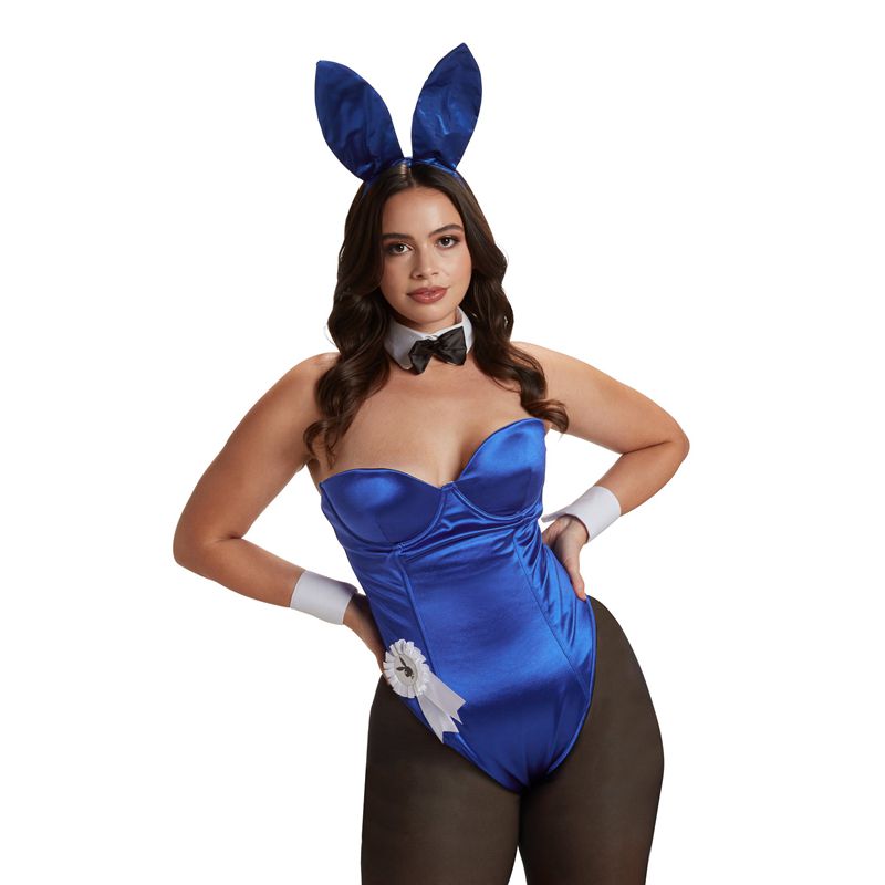 Playboy The Official Women\'s Bunny Suit Blue | 502836ITP