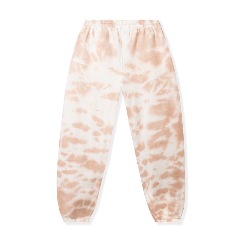 Playboy Tie Dye Oversized Joggers Women's Pants White / Orange | 901876VAF