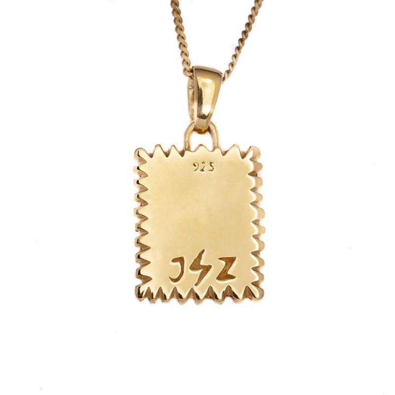 Playboy Trust No One Necklace Men's Jewelry Gold | 420395QVA