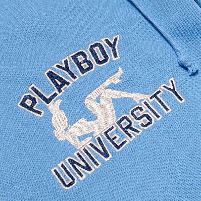 Playboy University Men's Sweatpants Blue | 136208HWT